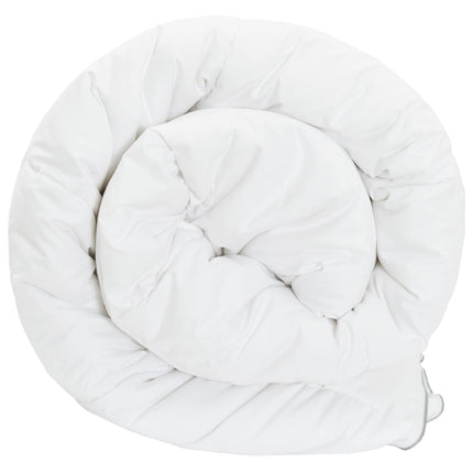 Helårs dyne Hvid 240 x 220 cm Bambusfiber