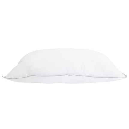 Hovedpude 2 stk. 30 x 50 cm Bambusfiber Hvid