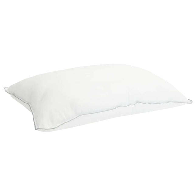 Hovedpude 2 stk. 50 x 70 cm Bambusfiber Hvid