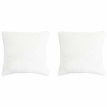 Hovedpude 2 pcs Hvid 60 x 60 cm Bambusfiber