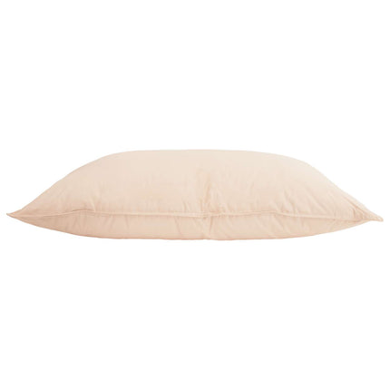 Hovedpude 40 x 60 cm Hele sæsoner Kapok Fiber Beige