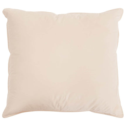 Hovedpude 50 x 50 cm Hele sæsoner Kapok Fiber Beige