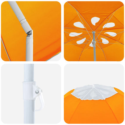 Havesol 160 cm 170T polyester Orange