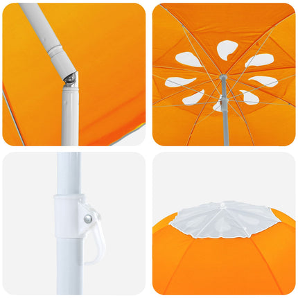 Havesol 240 cm 170T polyester Orange