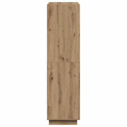 Highboard Artisan-eg 79 x 41 x 151 cm Konstrueret træ