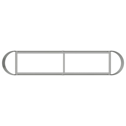 Hævet Havebed Galvaniseret stål 200 x 40 x 40 cm