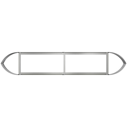 Hævet Havebed Galvaniseret stål 220 x 40 x 40 cm Stål
