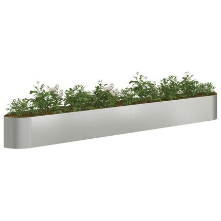 Hævet Havebed Galvaniseret stål 380 x 40 x 40 cm Stål