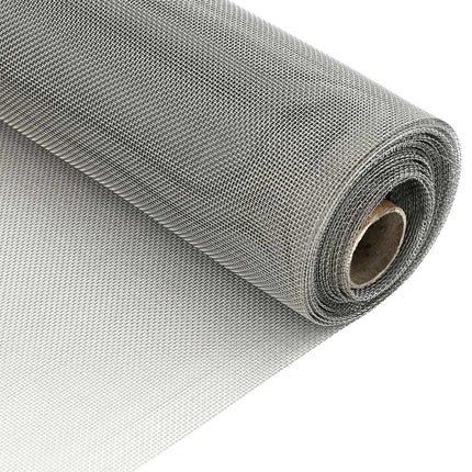 Netskærm 120 x 500 cm 20 Mesh Rustfrit stål 201 Sølv
