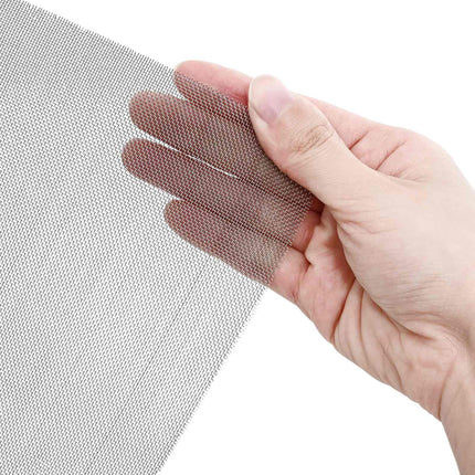 Netskærm 40 x 2000 cm 30 Mesh Rustfrit stål 201 Sølv