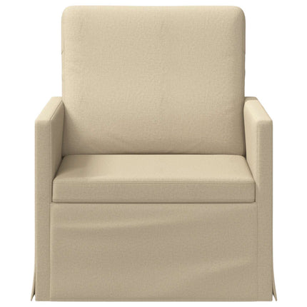 Lænestol Cremefarvet 70 x 81 x 82 cm Stof