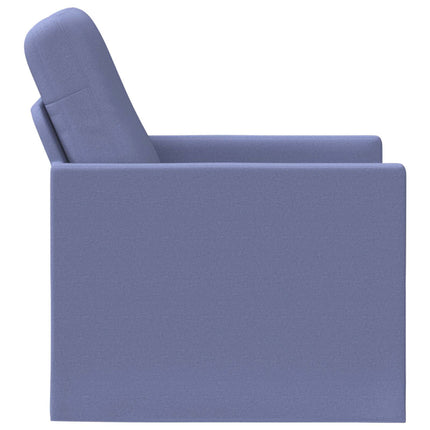 Lænestol Jeans blå 70 x 81 x 82 cm Stof