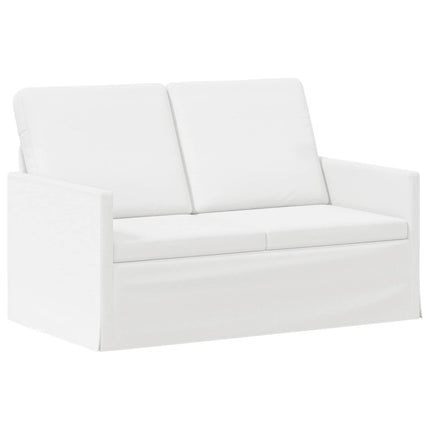 2-personers sofa Hvid 130 x 81 x 82 cm Stof