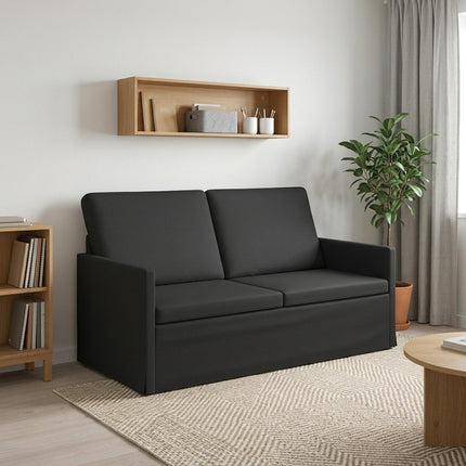 2-personers sofa Sort 150 x 81 x 82 cm Stof
