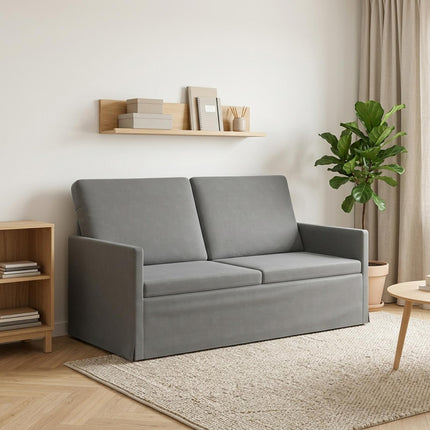 2-personers sofa Mørkegrå 150 x 81 x 82 cm Velour (V)