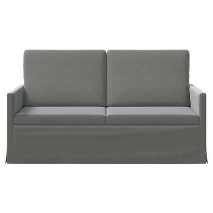2-personers sofa Mørkegrå 150 x 81 x 82 cm Velour (V)