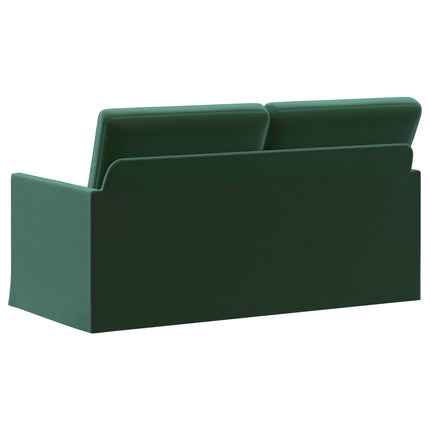 2-personers sofa Mørkegrøn 150 x 81 x 82 cm Velour (V)