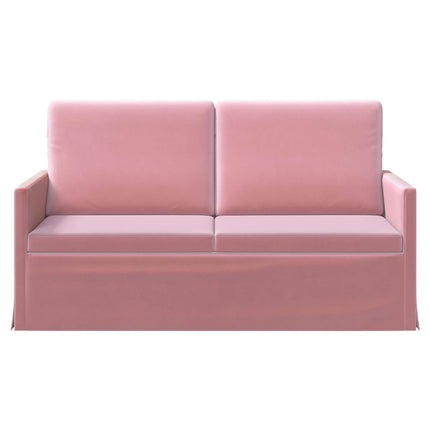 2-personers sofa Lyserød 150 x 81 x 82 cm Velour (V)