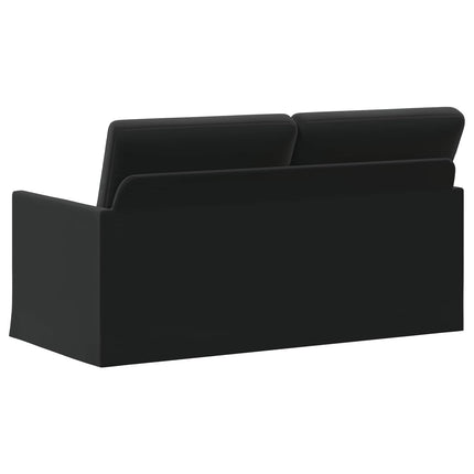 2-personers sofa Sort 150 x 81 x 82 cm Velour (V)