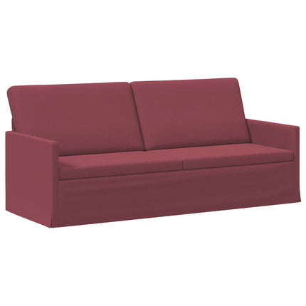 3-personers sofa Vinrød 190 x 81 x 82 cm Stof
