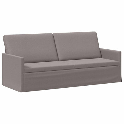 3-personers sofa Gråbrun 190 x 81 x 82 cm Stof