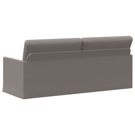 3-personers sofa Gråbrun 190 x 81 x 82 cm Stof