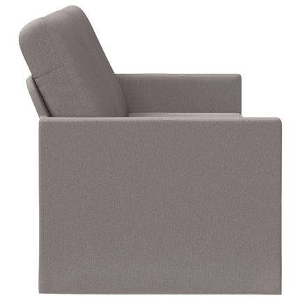 3-personers sofa Gråbrun 190 x 81 x 82 cm Stof