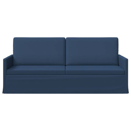 3-personers sofa Blå 190 x 81 x 82 cm Stof