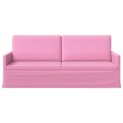3-personers sofa Lyserød 190 x 81 x 82 cm Stof