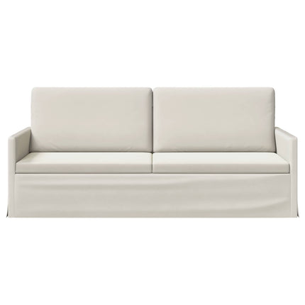 3-personers sofa Cremefarvet 190 x 81 x 82 cm Velour (V)