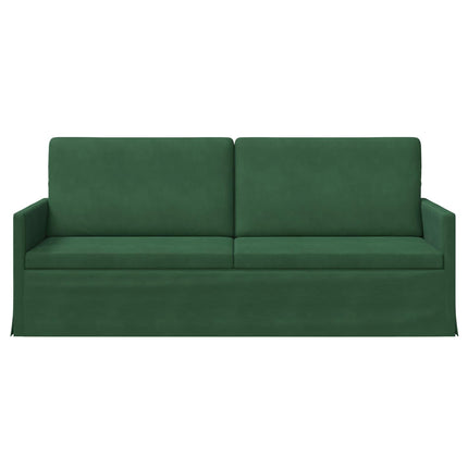 3-personers sofa Jungle Grøn 190 x 81 x 82 cm Velourstof