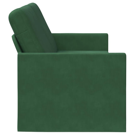 3-personers sofa Jungle Grøn 190 x 81 x 82 cm Velourstof