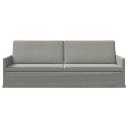 3-personers sofa Lysegrå 220 x 81 x 82 cm Velour (V)
