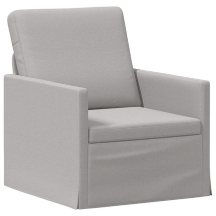 Sofa Sæt 2 pcs Skygrå Stof