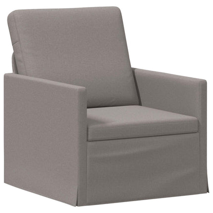 Sofa Sæt 2 pcs Gråbrun Stof