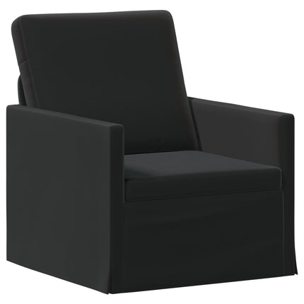 Sofa Sæt 2 pcs Sort Velour (V)