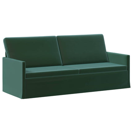 Sofa Sæt 2 pcs Mørkegrøn Velour (V)