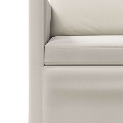 Sofa Sæt 2 pcs Cremefarvet Velour (V)
