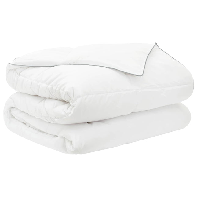 Duvet og Pude Sæt 2 stk. 155 x 200 cm Sommer 1000 g/stk Hvid
