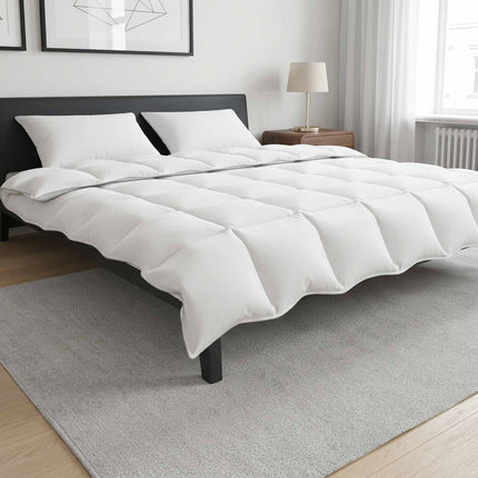 Dyneasæt 200 x 240 cm Nej 250gsm til dyne, 130gsm til pude Hvid