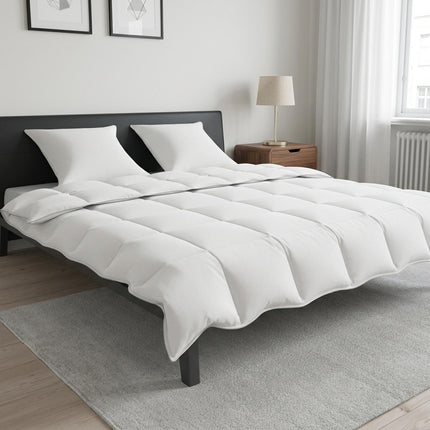 Dyneasæt 200 x 220 cm Nej 250gsm til dyne, 130gsm til pude Hvid