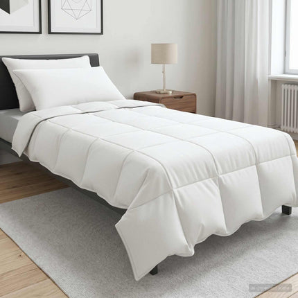 Duvet og Pude Sæt 3 stk. 155 x 220 cm Vinter 1200 g/stk Hvid