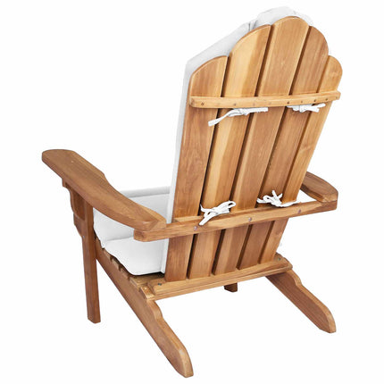 Have Adirondack Stol Naturfarvet Massiv Teaktræ