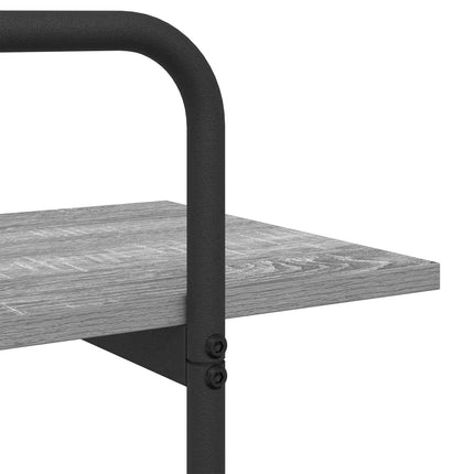 Bogreol 5 niveauer 100 x 35 x 175,5 cm PB Grå Sonoma