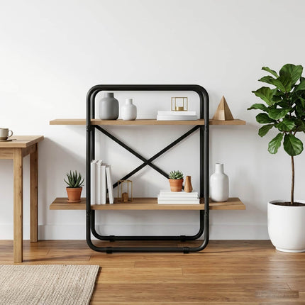 Bogreol 2 niveauer 80 x 35 x 70 cm PB Artisan-eg
