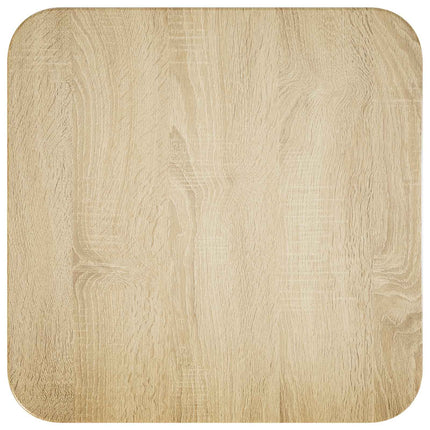 Sofabord Sonoma-eg 40 x 40 x 45 cm Konstrueret træ