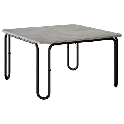 Sofabord Betongrå 59 x 59 x 45 cm Konstrueret træ