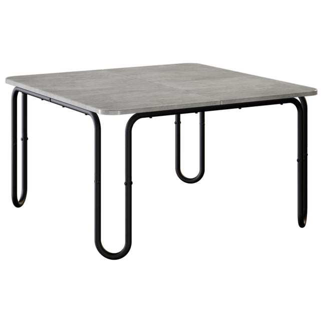 Sofabord Betongrå 59 x 59 x 45 cm Konstrueret træ