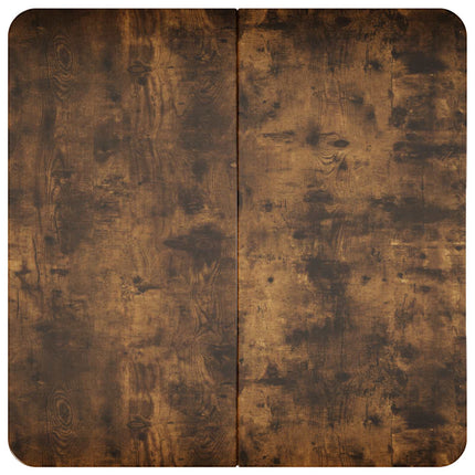 Sofabord Røget eg 59 x 59 x 45 cm Konstrueret træ