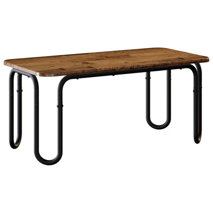 Sofabord Gammelt træ 79,5 x 40 x 36 cm Konstrueret træ